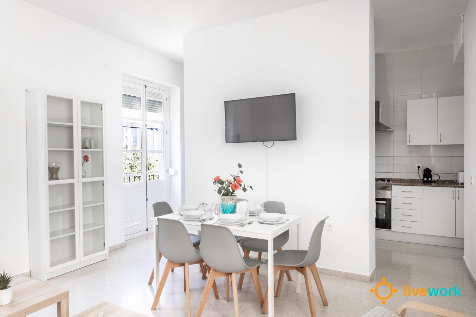 Apartamento Floral By Livework Apartment Cadiz Ngoại thất bức ảnh